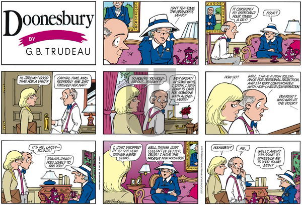 Doonesbury on Sunday November 9, 1997 Comic Strip