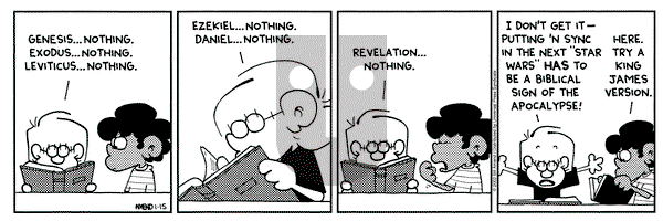 FoxTrot on Tuesday January 15, 2002 Comic Strip