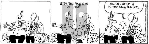The Buckets - Tuesday April 6, 1999 Comic Strip