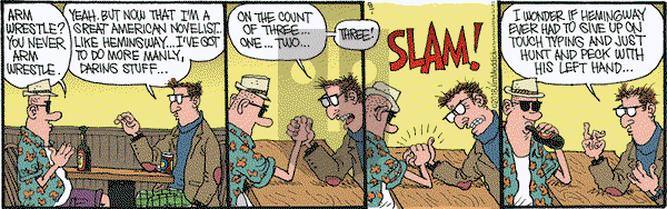 Monty on Wednesday August 1, 2018 Comic Strip