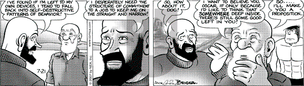 Alley Oop on Monday August 6, 2007 Comic Strip