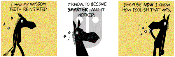 Dark Side of the Horse on Tuesday March 15, 2016 Comic Strip