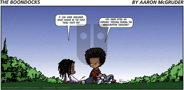 The Boondocks on Sunday May 18, 2025 Comic Strip