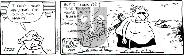 Lola on Monday July 15, 2002 Comic Strip