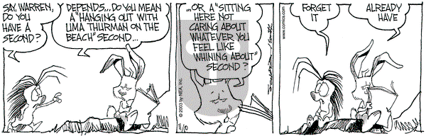 The Grizzwells on Monday November 10, 2003 Comic Strip