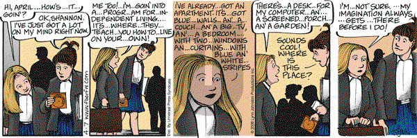 For Better or For Worse on Monday April 10, 2006 Comic Strip