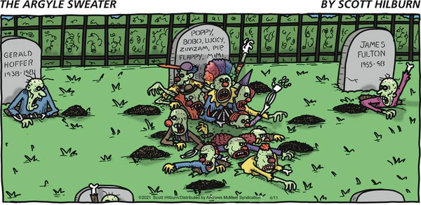 The Argyle Sweater - Sunday April 11, 2021 Comic Strip