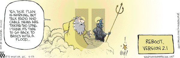 Non Sequitur - Thursday February 23, 2012 Comic Strip