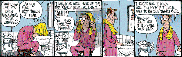 Monty on Friday February 22, 2019 Comic Strip