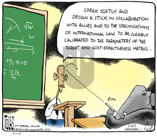 Tom Toles on Sunday June 1, 2014 Comic Strip