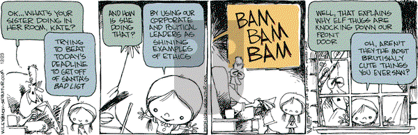Non Sequitur on Monday December 23, 2002 Comic Strip
