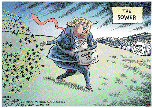 Rob Rogers on Wednesday October 7, 2020 Comic Strip