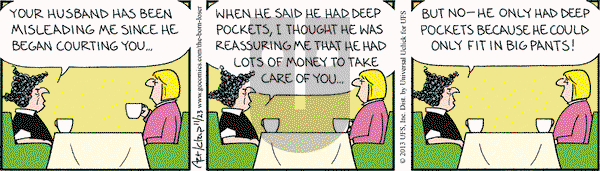 The Born Loser on Saturday November 23, 2013 Comic Strip