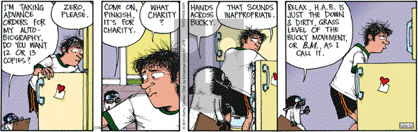 Get Fuzzy on Friday July 19, 2013 Comic Strip