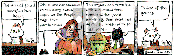 Breaking Cat News on Monday October 16, 2017 Comic Strip