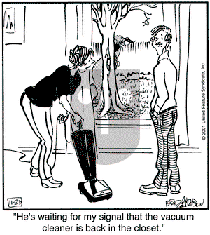 Marmaduke on Friday November 23, 2001 Comic Strip