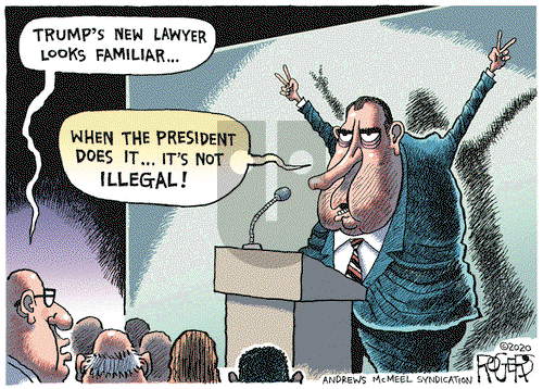 Rob Rogers on Friday January 31, 2020 Comic Strip