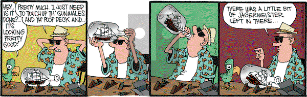 Monty on Monday January 3, 2011 Comic Strip