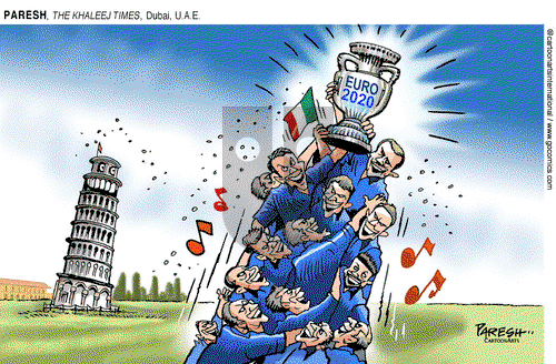 ViewsEurope on Tuesday July 13, 2021 Comic Strip