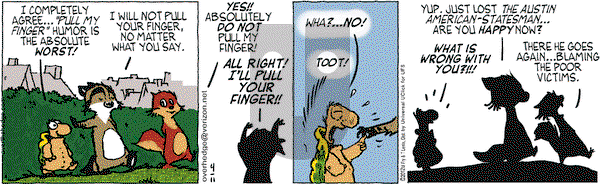 Over the Hedge on Wednesday April 11, 2012 Comic Strip