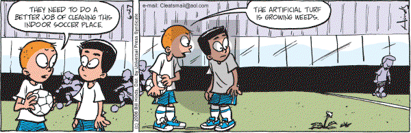 Cleats - Tuesday June 27, 2006 Comic Strip