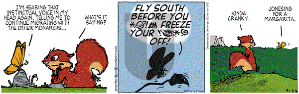 Over the Hedge on Friday September 23, 2011 Comic Strip