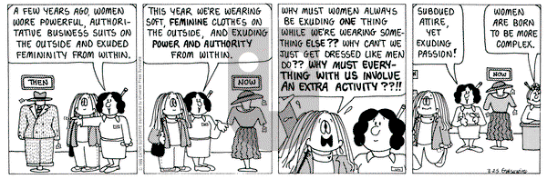 Cathy Classics on Wednesday March 25, 1998 Comic Strip