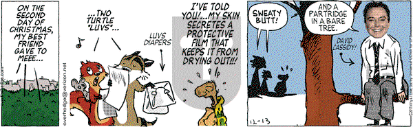 Over the Hedge on Tuesday December 13, 2011 Comic Strip