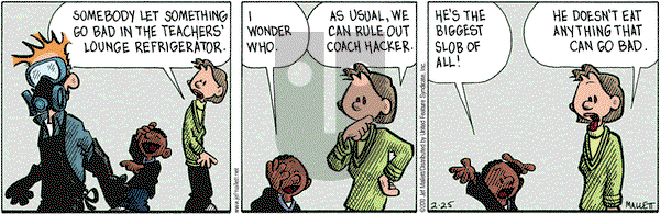 Frazz - Thursday February 25, 2010 Comic Strip