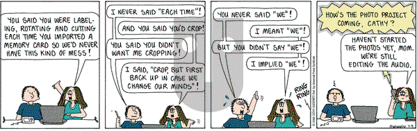 Cathy Classics on Wednesday July 9, 2008 Comic Strip