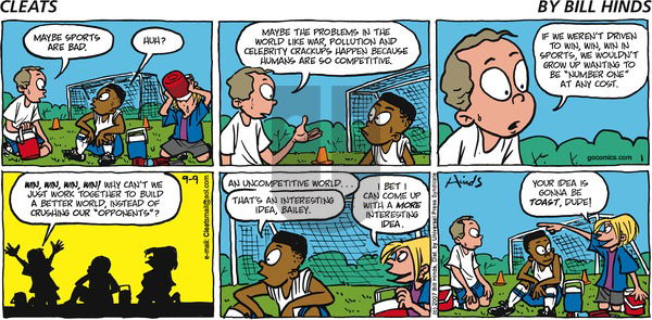 Cleats on Monday August 18, 2025 Comic Strip