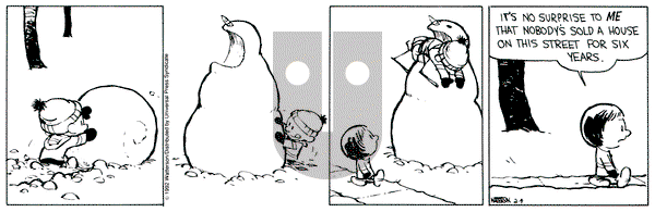 Calvin and Hobbes on Tuesday February 4, 1992 Comic Strip