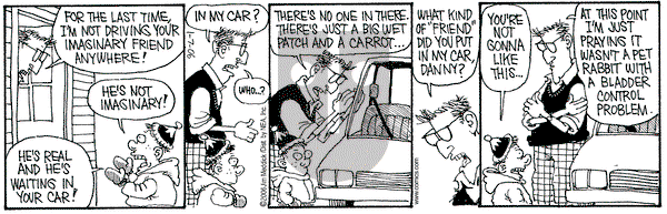 Monty on Saturday January 7, 2006 Comic Strip