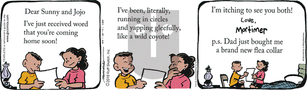 JumpStart on Monday August 27, 2018 Comic Strip