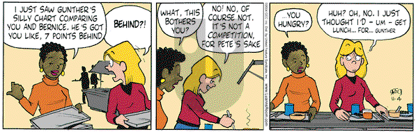 Luann on Thursday November 4, 2004 Comic Strip