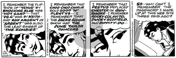 Nancy on Monday November 20, 2006 Comic Strip