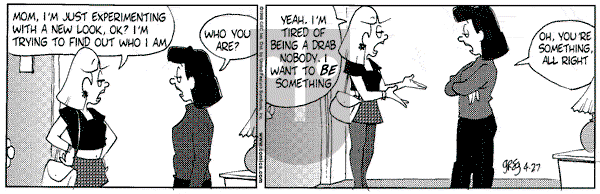 Luann on Tuesday April 27, 1999 Comic Strip