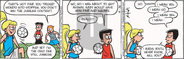 Cleats - Sunday June 8, 2025 Comic Strip