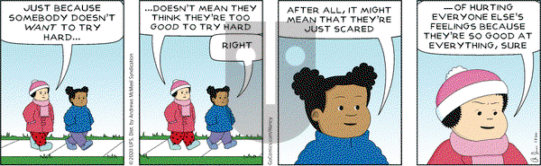 Nancy - Wednesday January 8, 2020 Comic Strip
