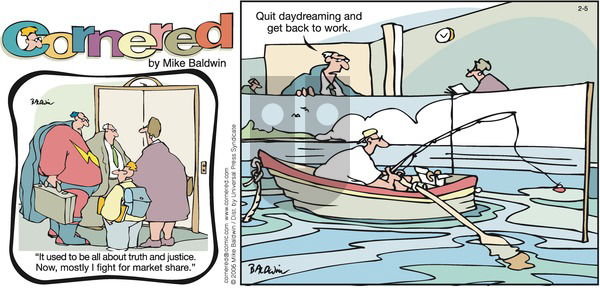 Cornered on Sunday February 5, 2006 Comic Strip