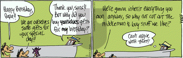 The Knight Life on Friday September 9, 2016 Comic Strip