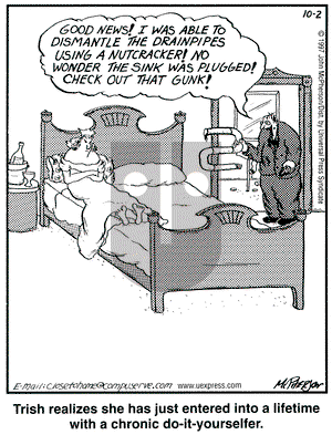 Close to Home on Tuesday November 11, 1997 Comic Strip