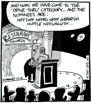 Reality Check on Friday December 14, 2001 Comic Strip