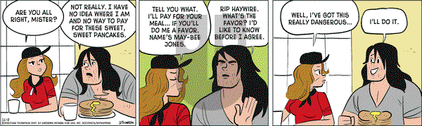 Rip Haywire on Monday November 2, 2020 Comic Strip