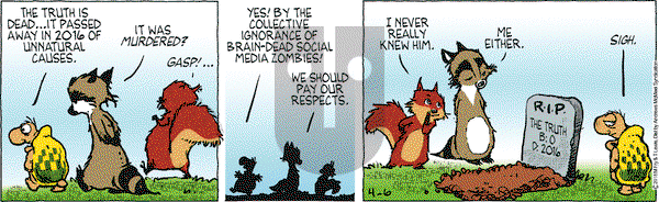 Over the Hedge on Friday April 6, 2018 Comic Strip
