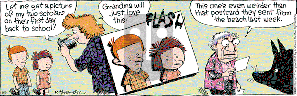 Cul de Sac on Monday September 9, 2019 Comic Strip