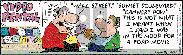Frank and Ernest on Monday September 30, 2013 Comic Strip
