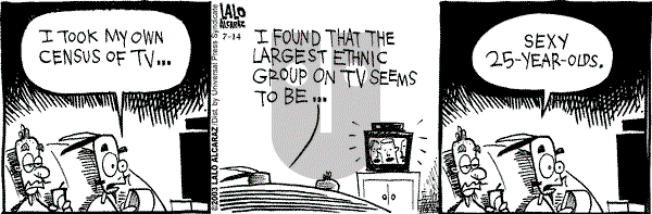 La Cucaracha on Monday July 14, 2003 Comic Strip