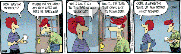 The Buckets on Saturday July 15, 2017 Comic Strip