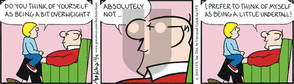The Born Loser on Thursday December 4, 2014 Comic Strip